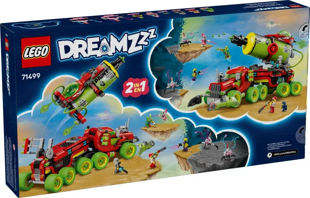 LEGO DREAMZzz 71499 Mateo's Spray Paint Truck box back