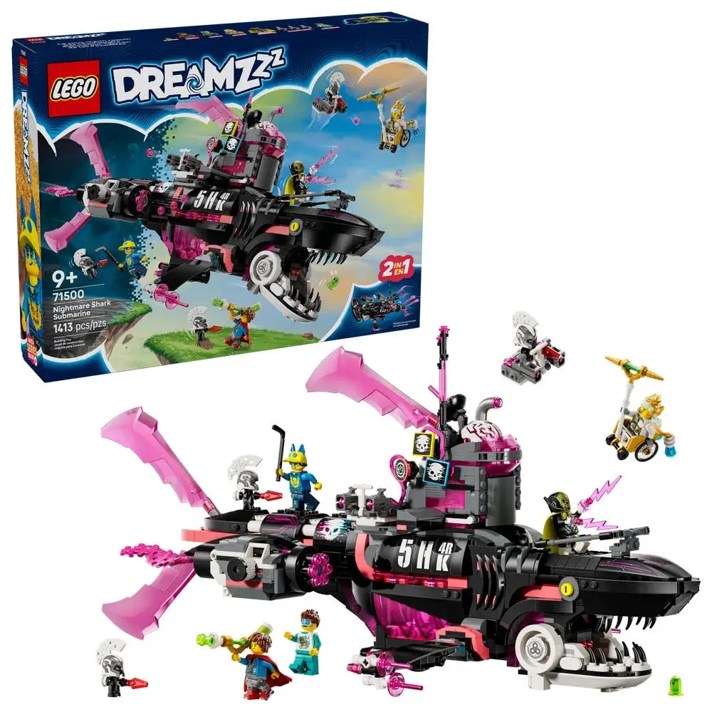 LEGO DREAMZzz 71500 Nightmare Shark Submarine box front