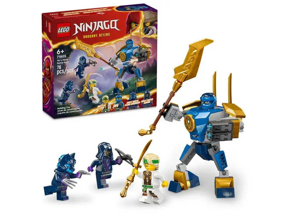 LEGO NINJAGO 71805 Jay's Mech Battle Pack box front