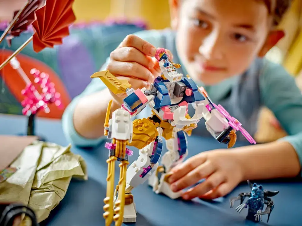 LEGO NINJAGO 71807 Sora's Elemental Tech Mech details