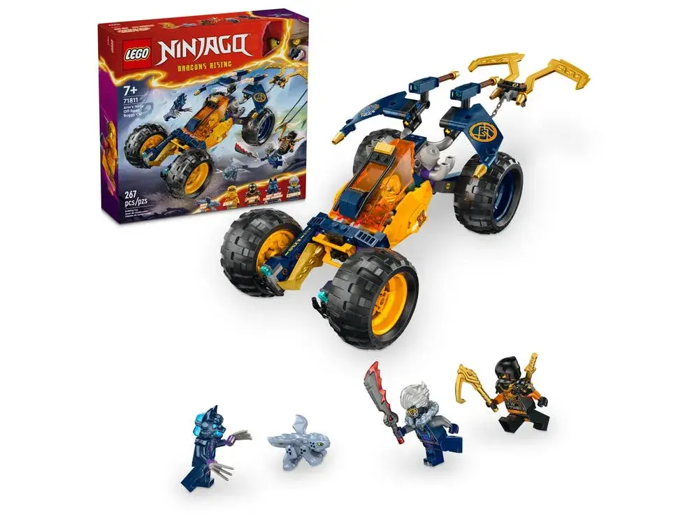 LEGO NINJAGO 71811 Arin's Ninja Off-Road Buggy Car box front