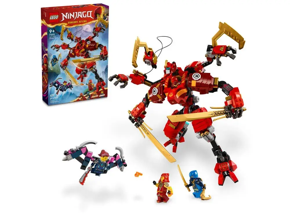 LEGO NINJAGO 71812 Kai's Ninja Climber Mech box front
