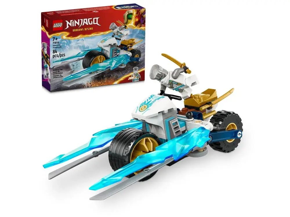 LEGO NINJAGO 71816 Zane's Ice Motorcycle box front
