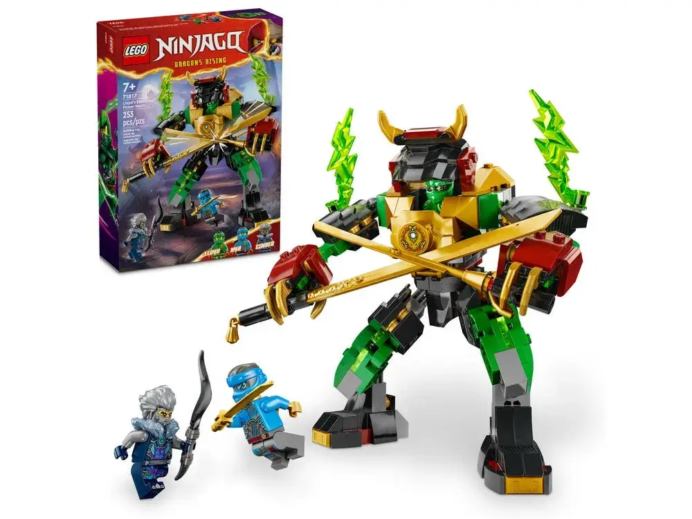 LEGO NINJAGO 71817 Lloyd's Elemental Power Mech box front