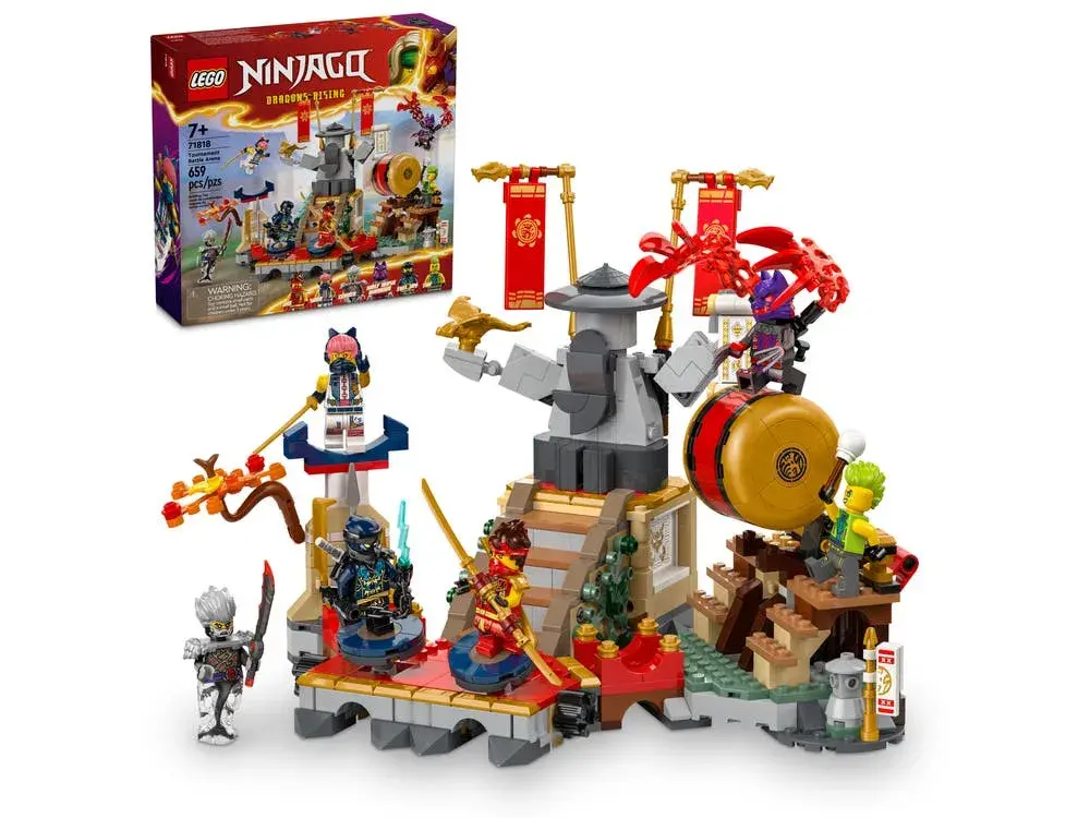 LEGO NINJAGO 71818 Tournament Battle Arena box front