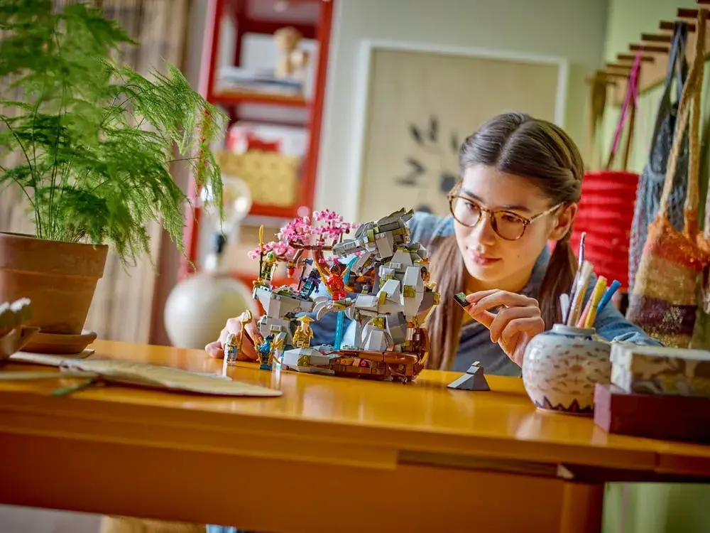 LEGO NINJAGO 71819 Dragon Stone Shrine details