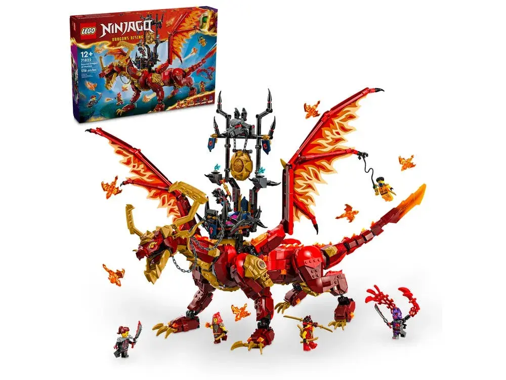 LEGO NINJAGO 71822 Source Dragon of Motion box front