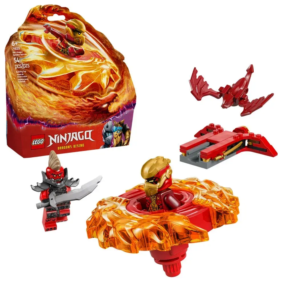 LEGO NINJAGO 71823 Kai's Dragon Spinjitzu Spinner box front