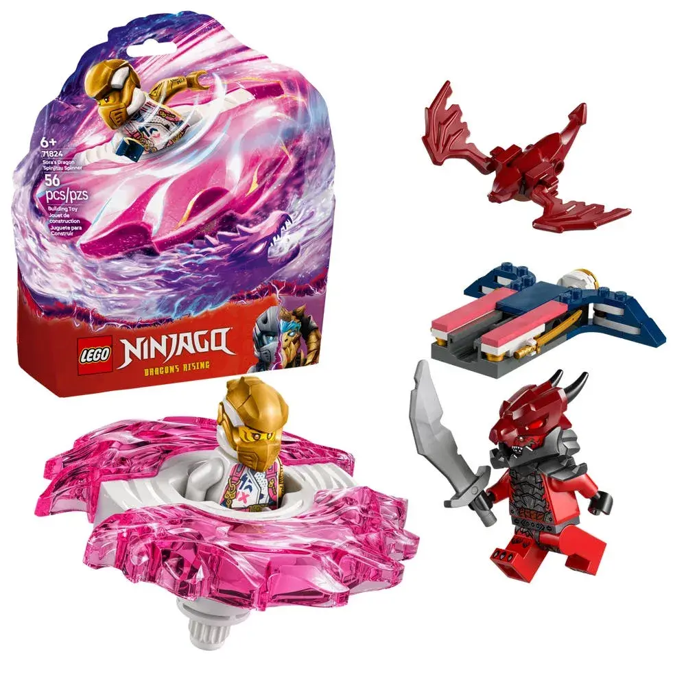 LEGO NINJAGO 71824 Sora's Dragon Spinjitzu Spinner box front