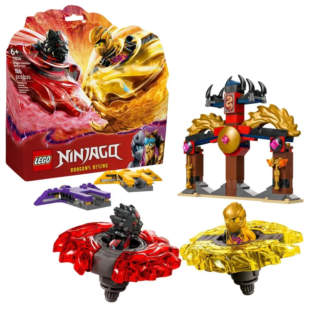 LEGO NINJAGO 71826 Dragon Spinjitzu Battle Pack box front