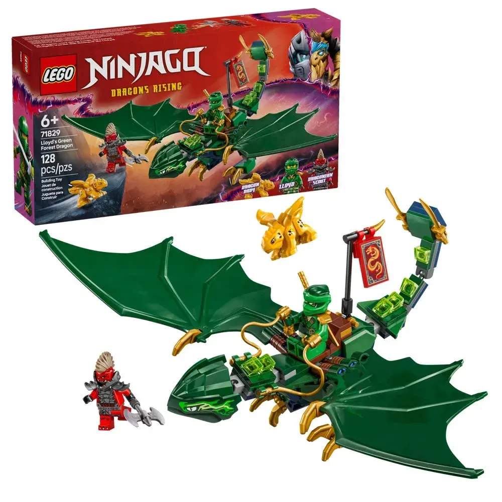 LEGO NINJAGO 71829 Lloyd's Green Forest Dragon box front