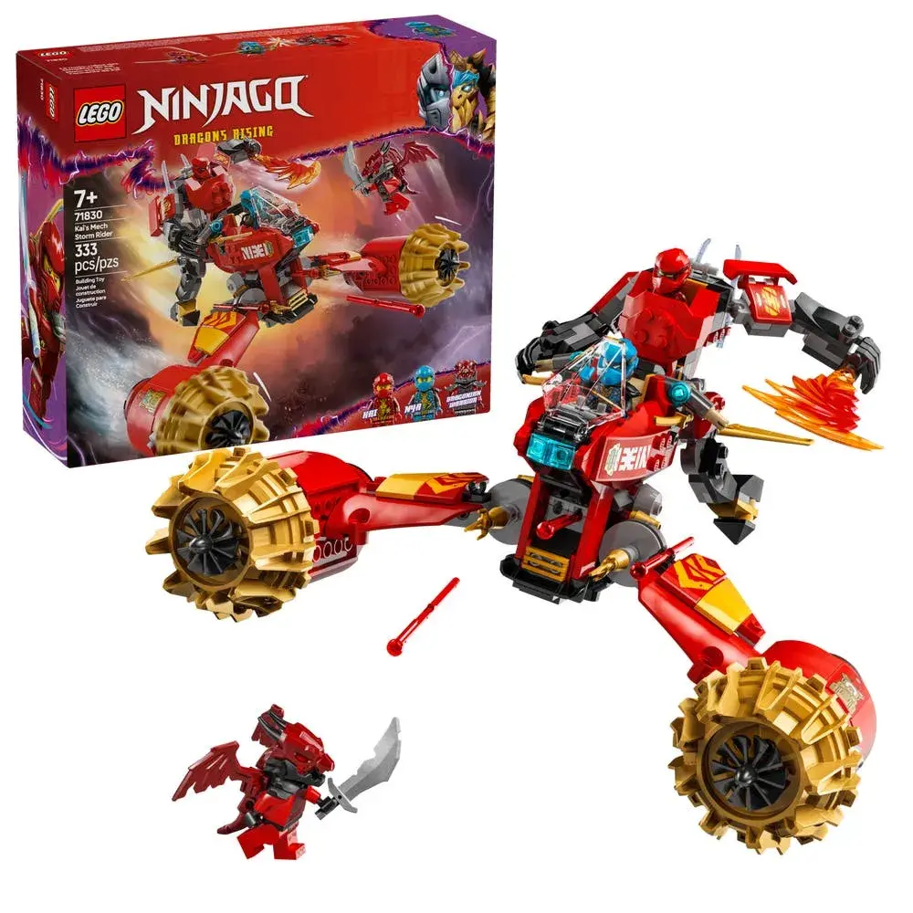 LEGO NINJAGO 71830 Kai's Mech Storm Rider box front