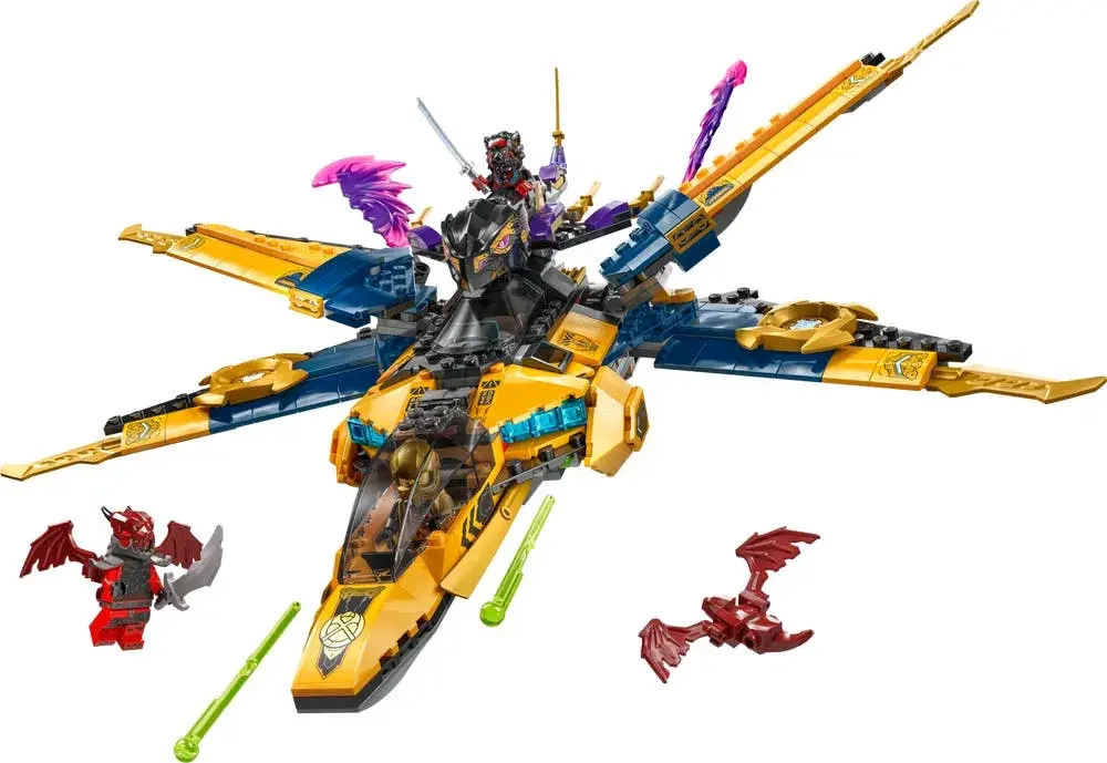 LEGO NINJAGO 71833 Ras and Arin's Super Storm Jet