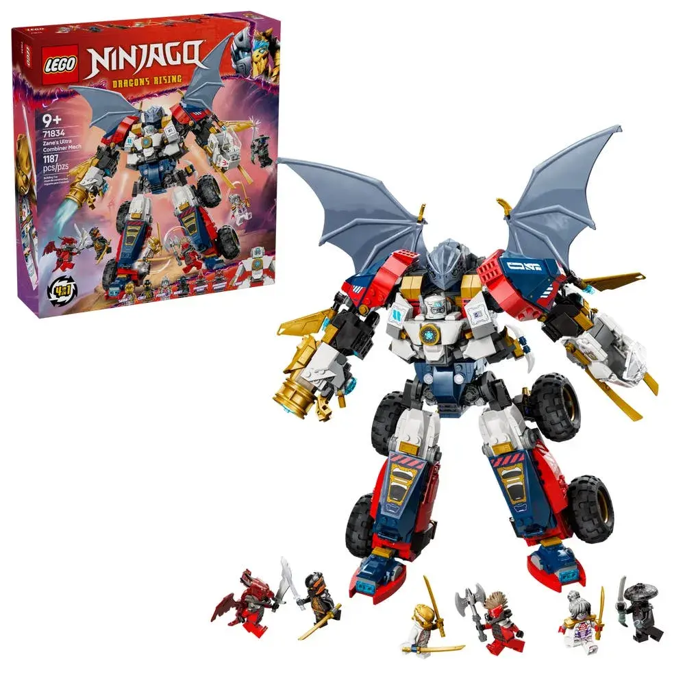 LEGO NINJAGO 71834 Zane's Ultra Combiner Mech box front
