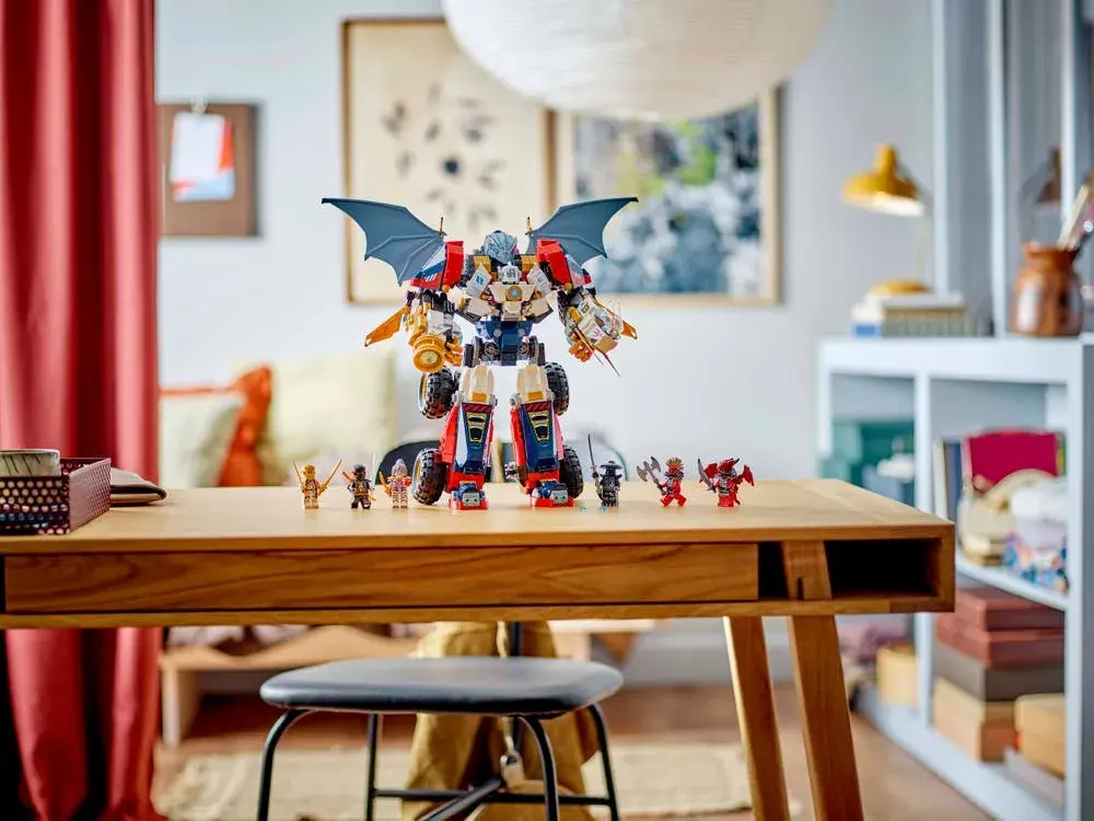 LEGO NINJAGO 71834 Zane's Ultra Combiner Mech details