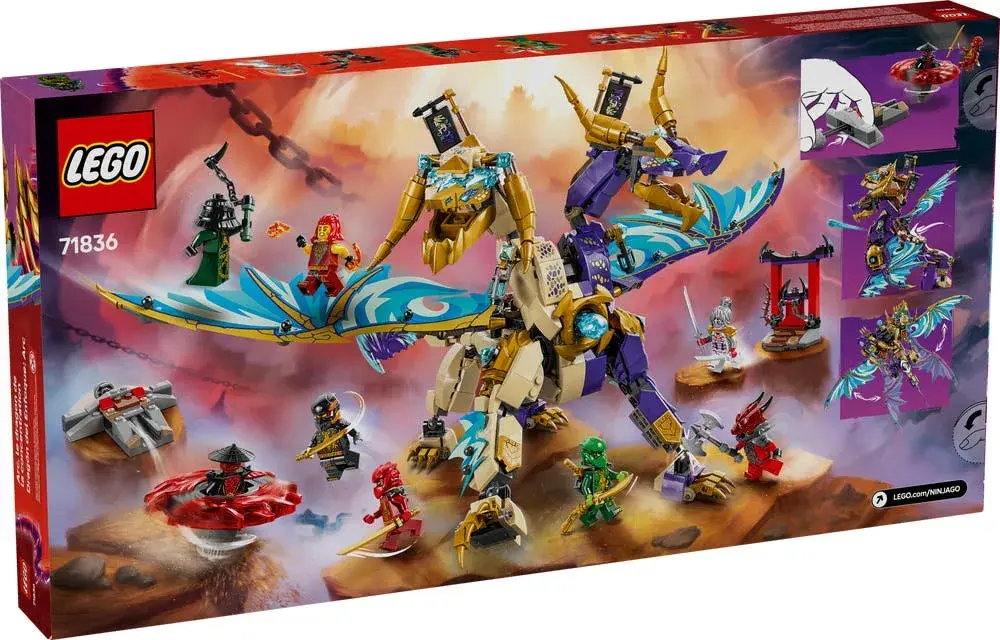 LEGO NINJAGO 71836 Arc Dragon of Focus box front