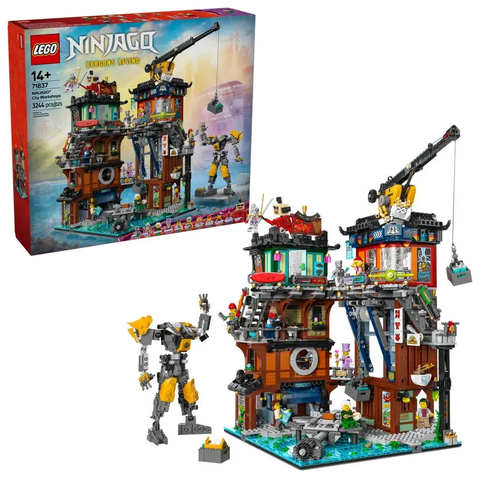 LEGO NINJAGO 71837 NINJAGO City Workshops box front