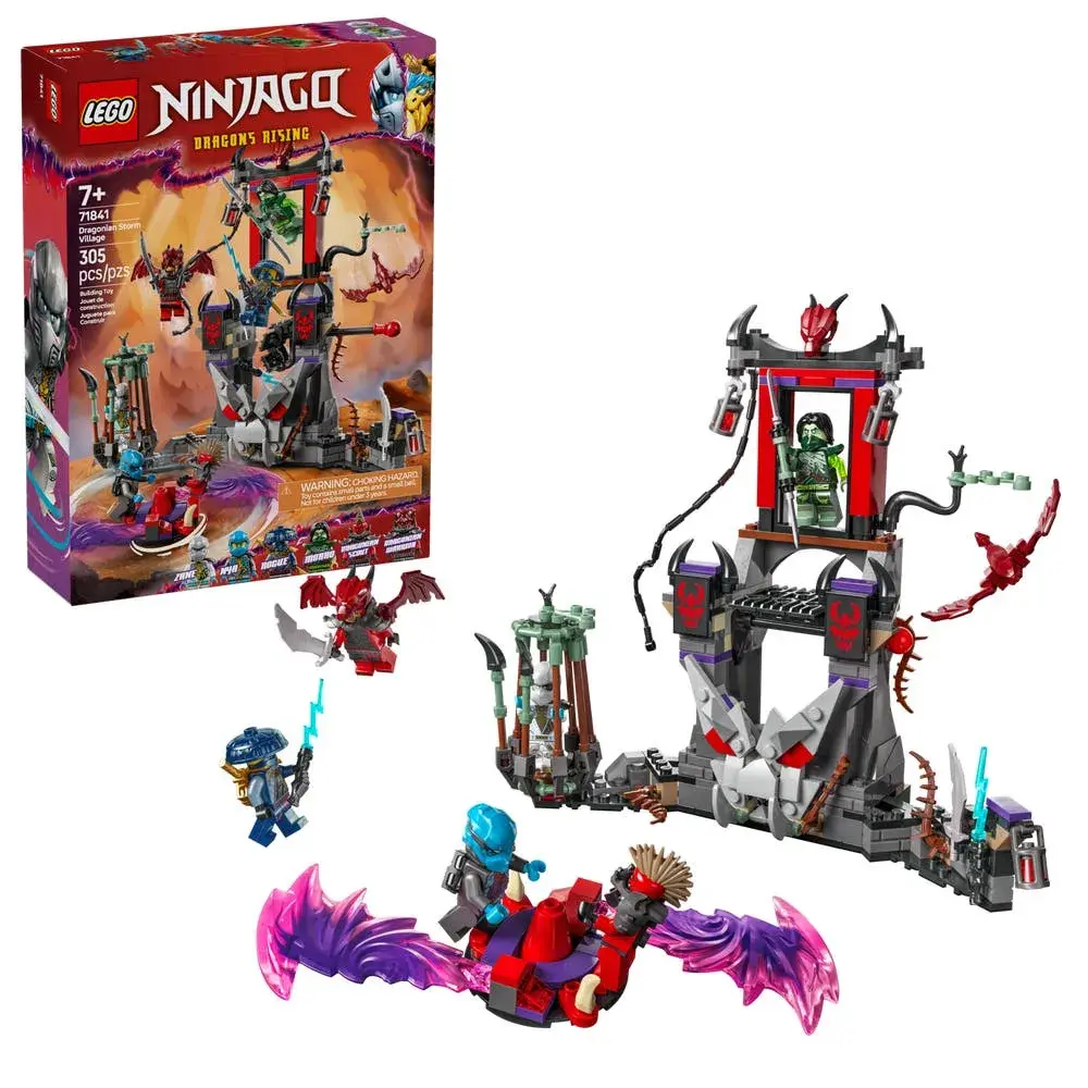 LEGO NINJAGO 71841 Dragonian Storm Village box front