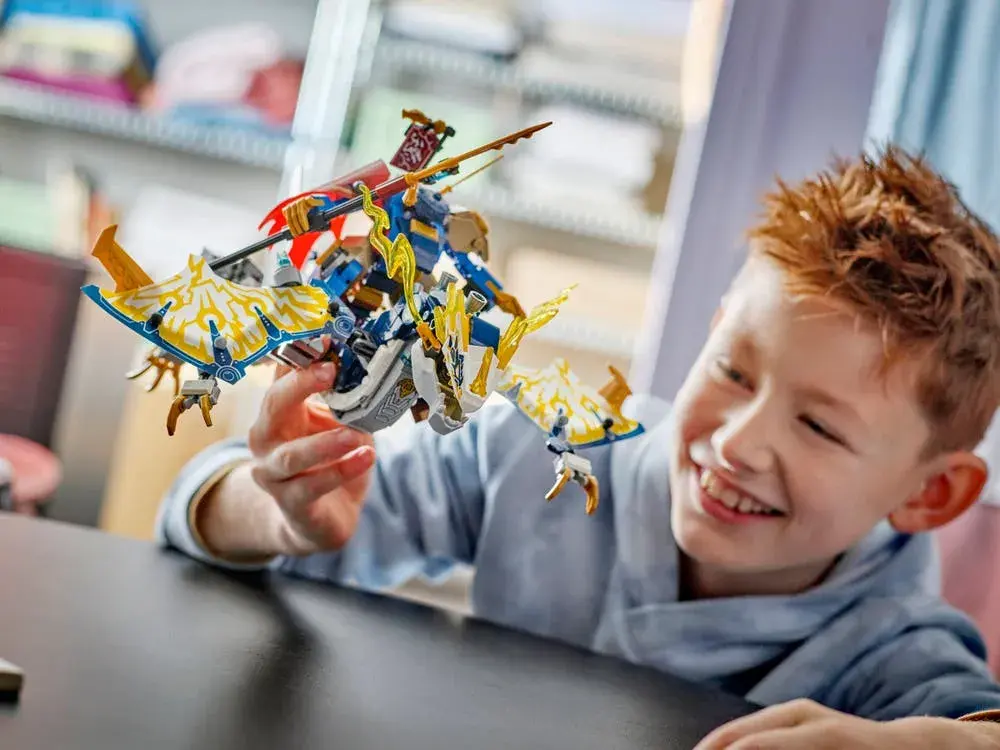LEGO NINJAGO 71843 Rogue's Mech Dragon Rider details