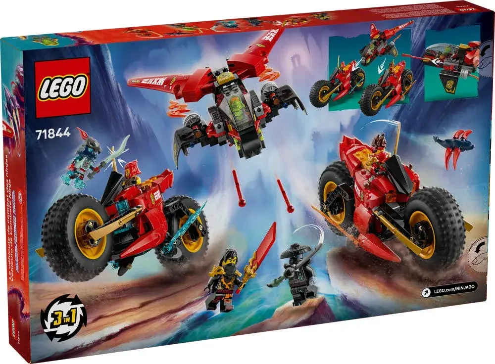 LEGO NINJAGO 71844 Ninja Combat Vehicle box back