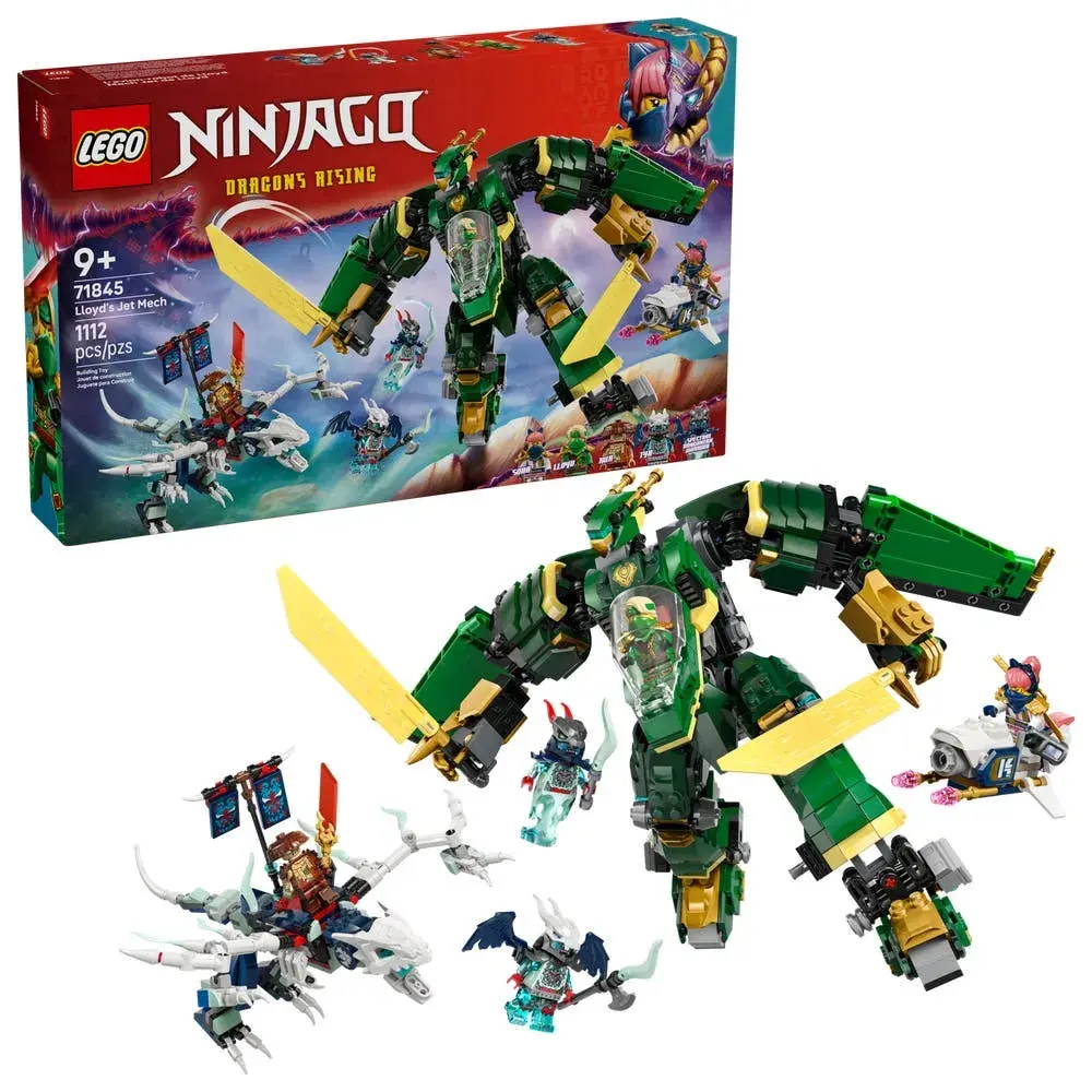 LEGO NINJAGO 71845 Lloyd's Jet Mech box front