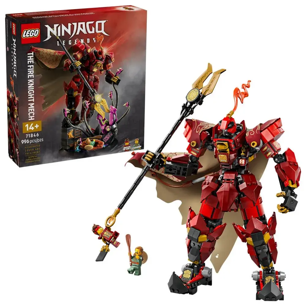 LEGO NINJAGO 71846 The Fire Knight Mech box front
