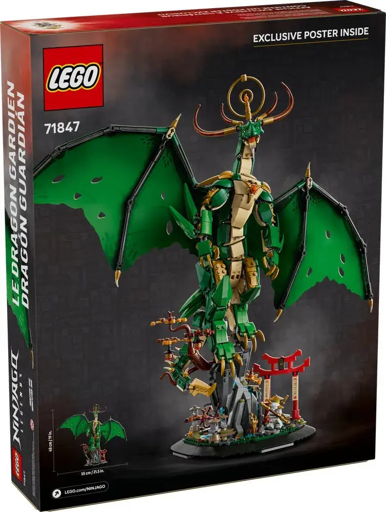 LEGO NINJAGO 71847 The Guardian Dragon box back