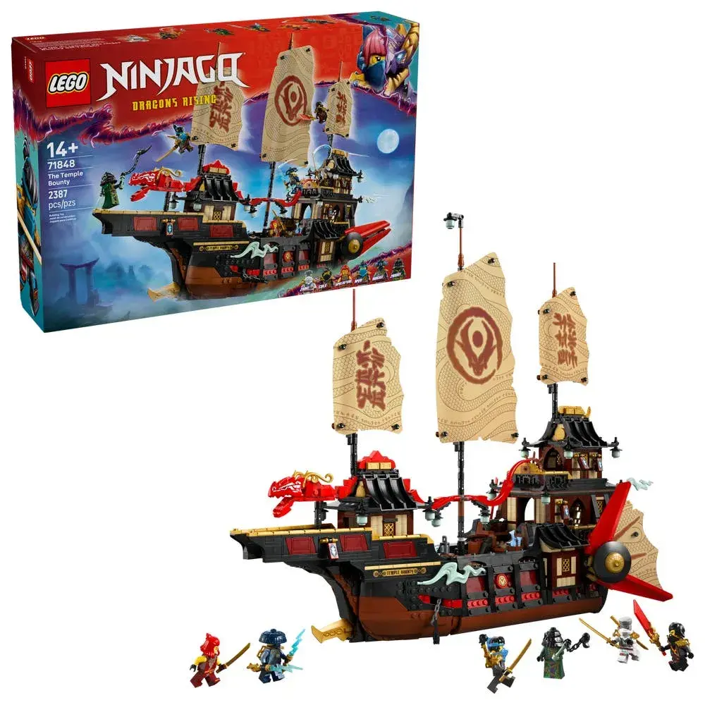 LEGO NINJAGO 71848 The Temple Bounty box front