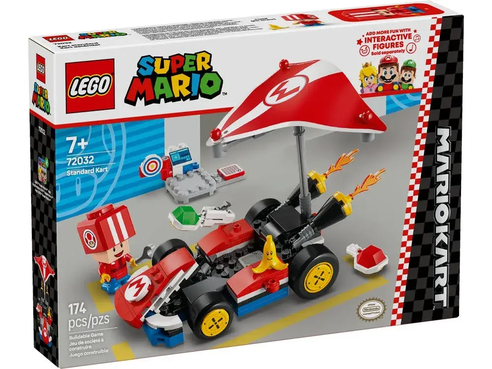 LEGO Super Mario 72032 Mario Kart – Standard Kart box front