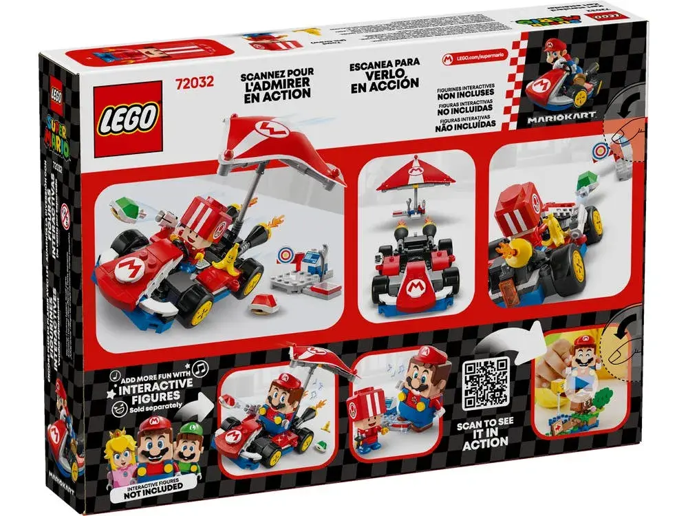 LEGO Super Mario 72032 Mario Kart – Standard Kart box back
