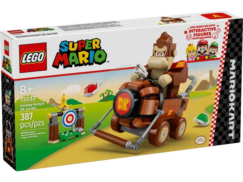 LEGO Super Mario 72033 Mario Kart – Donkey Kong & DK Jumbo box front