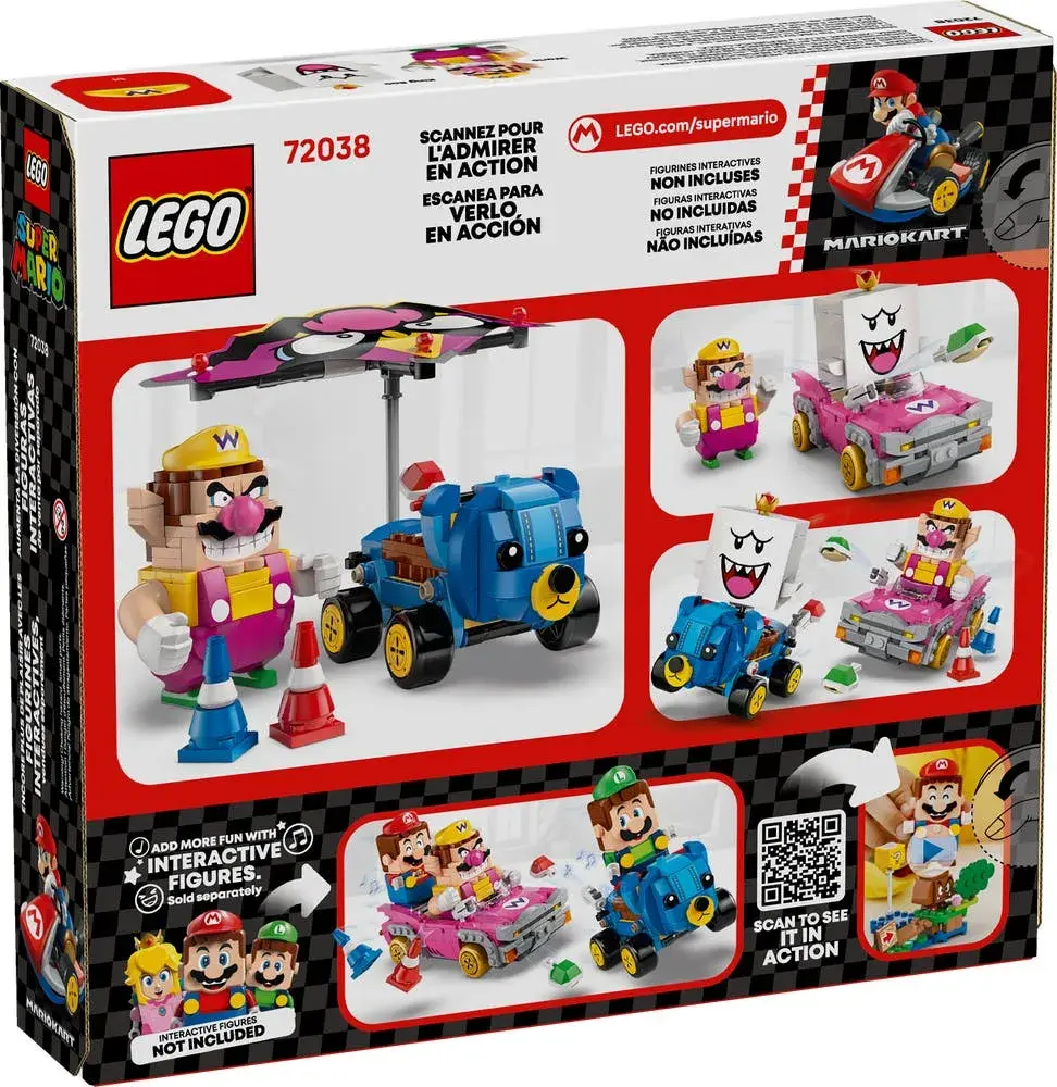 LEGO Super Mario 72038 Mario Kart – Wario & King Boo box back