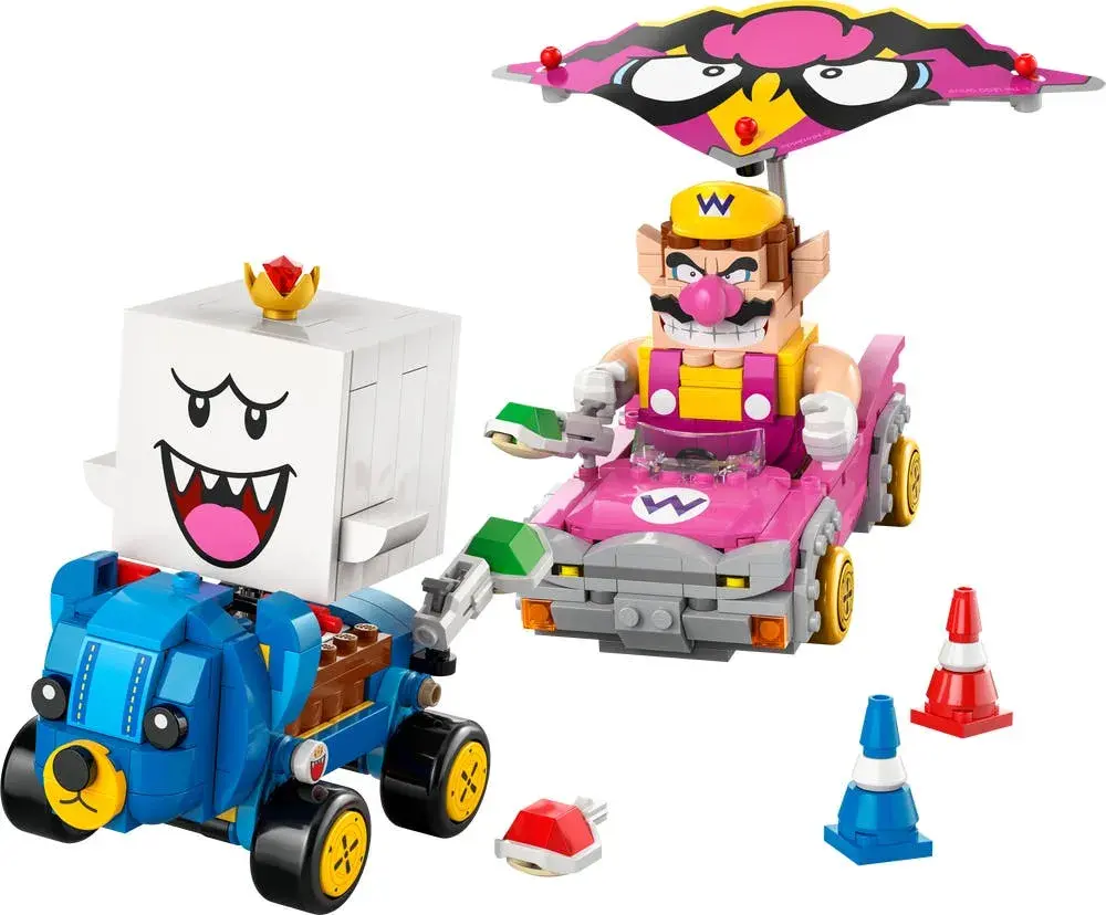 LEGO Super Mario 72038 Mario Kart – Wario & King Boo