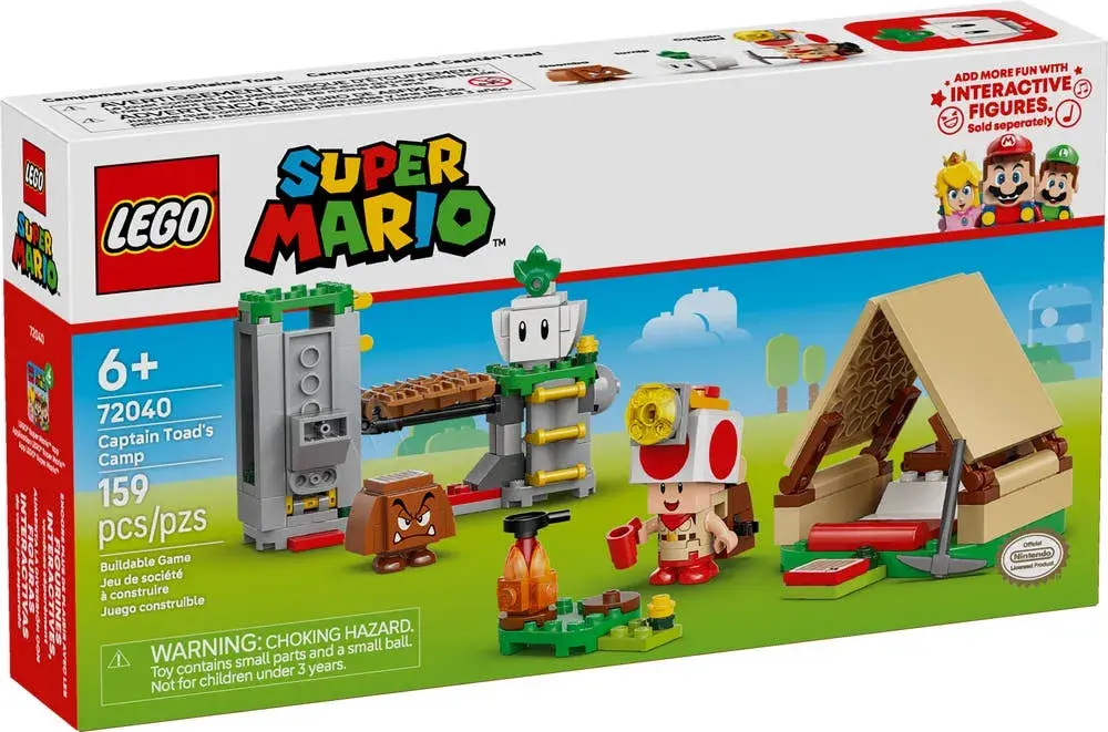 LEGO Super Mario 72040 Captain Toad's Camp box front