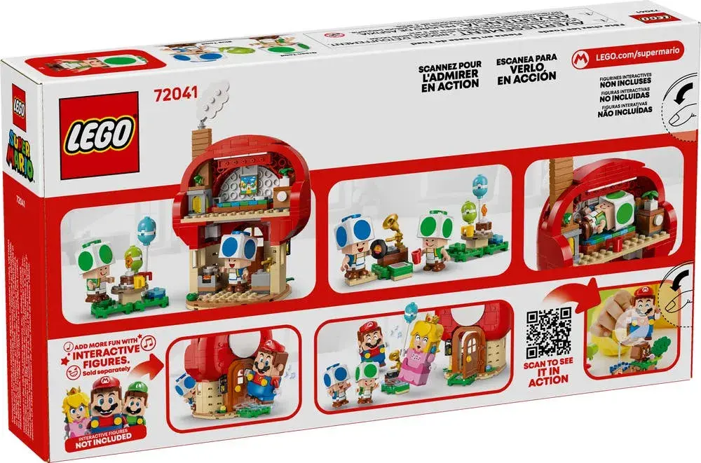 LEGO Super Mario 72041 Party at Toad's House box back