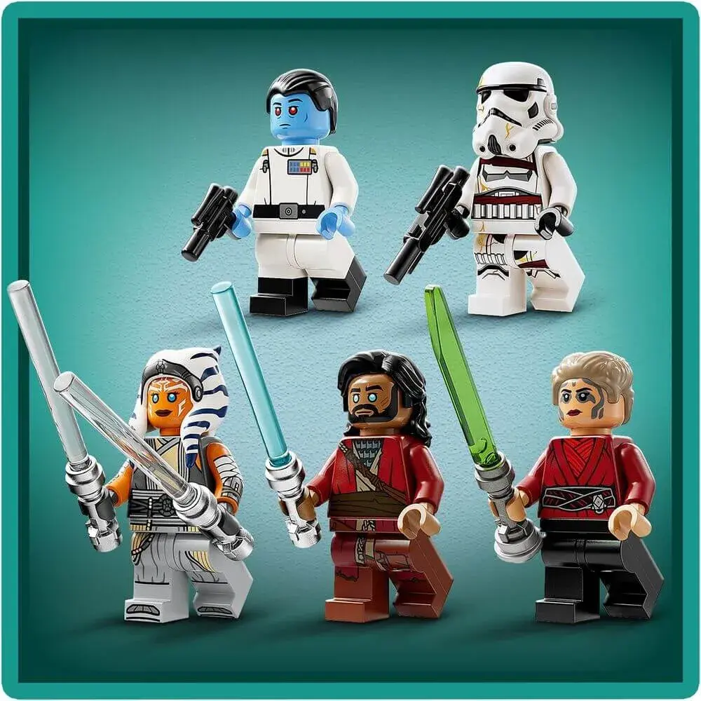 LEGO Star Wars 75385 Ahsoka Tano's Duel on Peridea details
