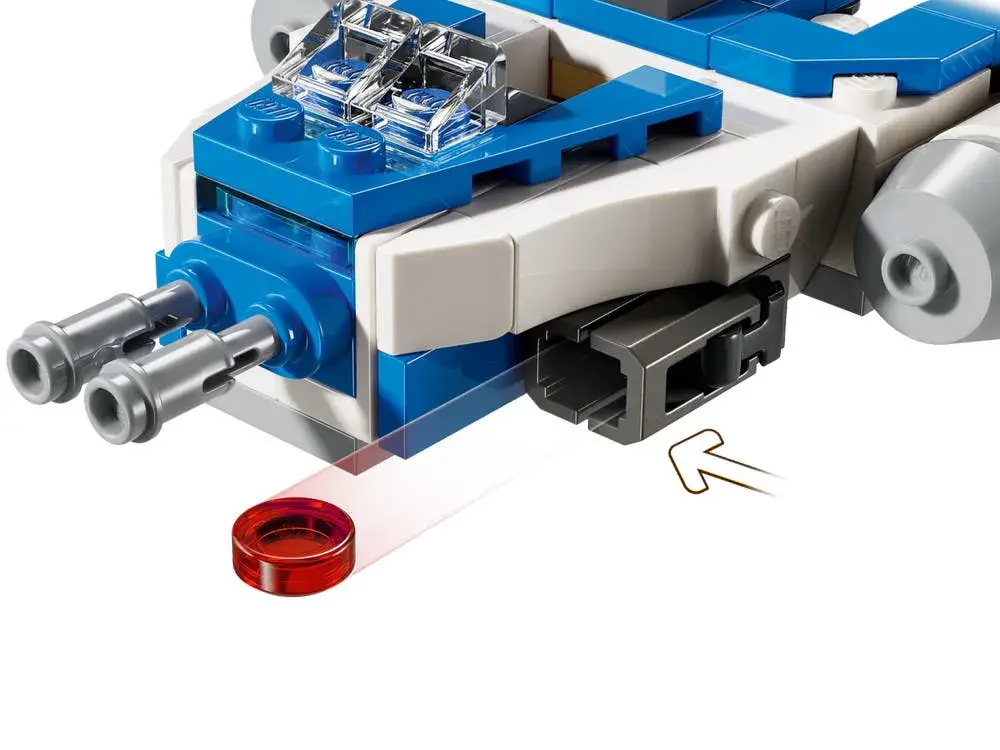 LEGO Star Wars 75391 Captain Rex Y-Wing Microfighter details