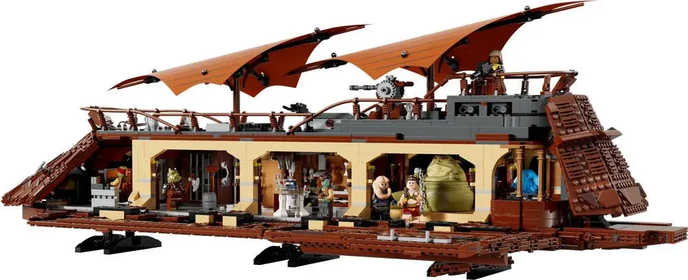 LEGO Star Wars 75397 Jabba's Sail Barge details