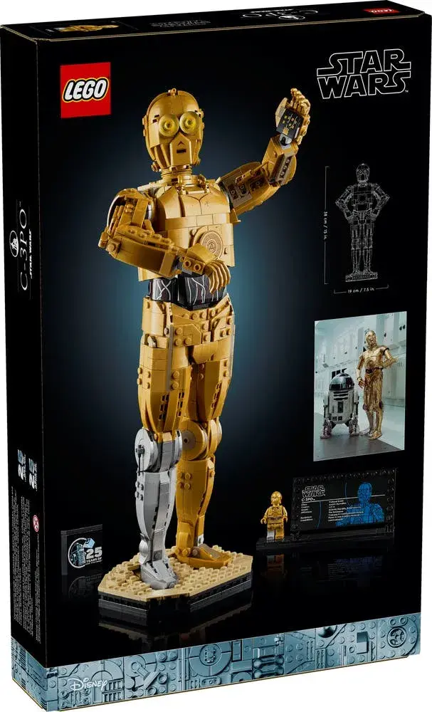 LEGO Star Wars 75398 C-3PO box back