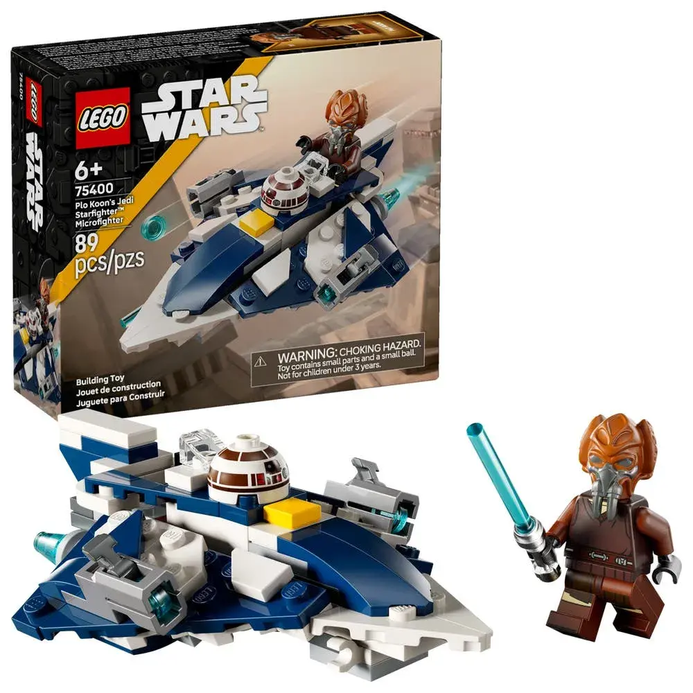 LEGO Star Wars 75400 Plo Koon's Jedi Starfighter Microfighter box front