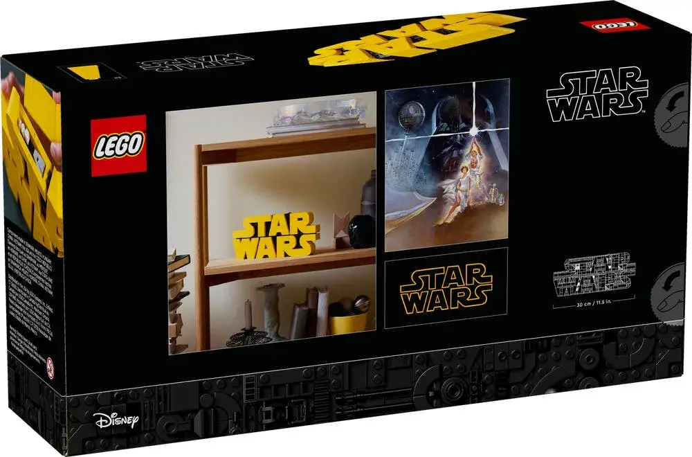 LEGO Star Wars 75407 Brick-Built Star Wars Logo box back