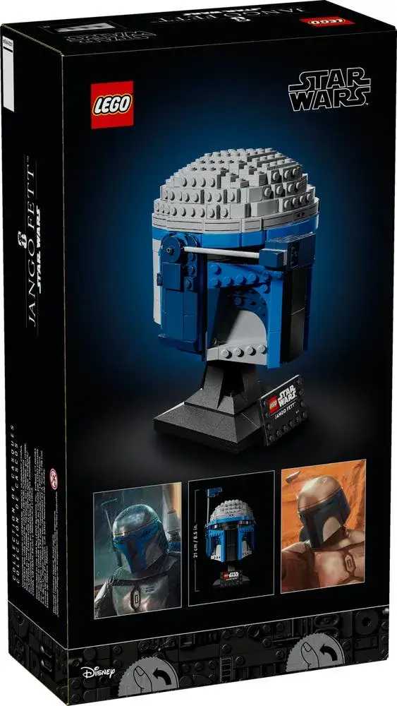 LEGO Star Wars 75408 Jango Fett Helmet box back