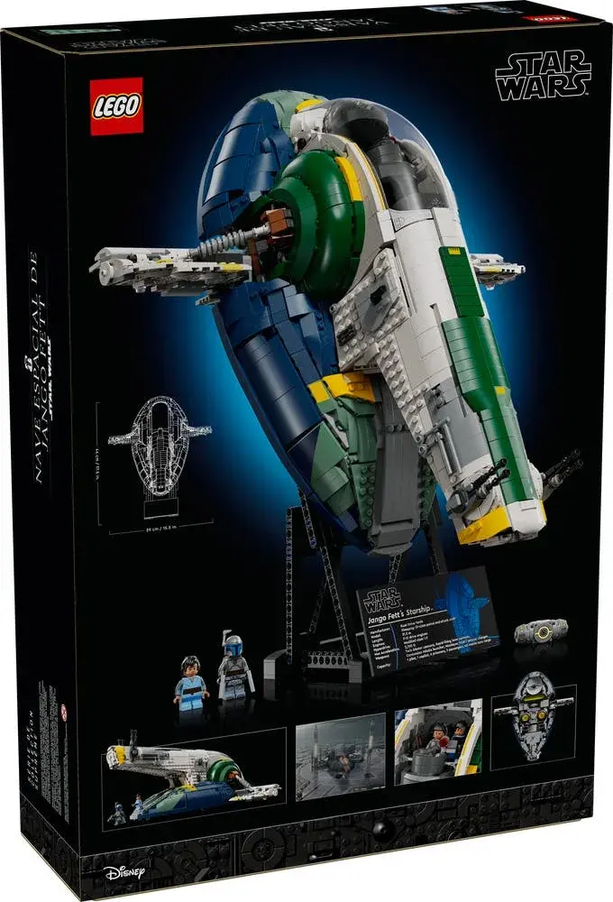 LEGO Star Wars 75409 Jango Fett's Firespray-Class Starship box front