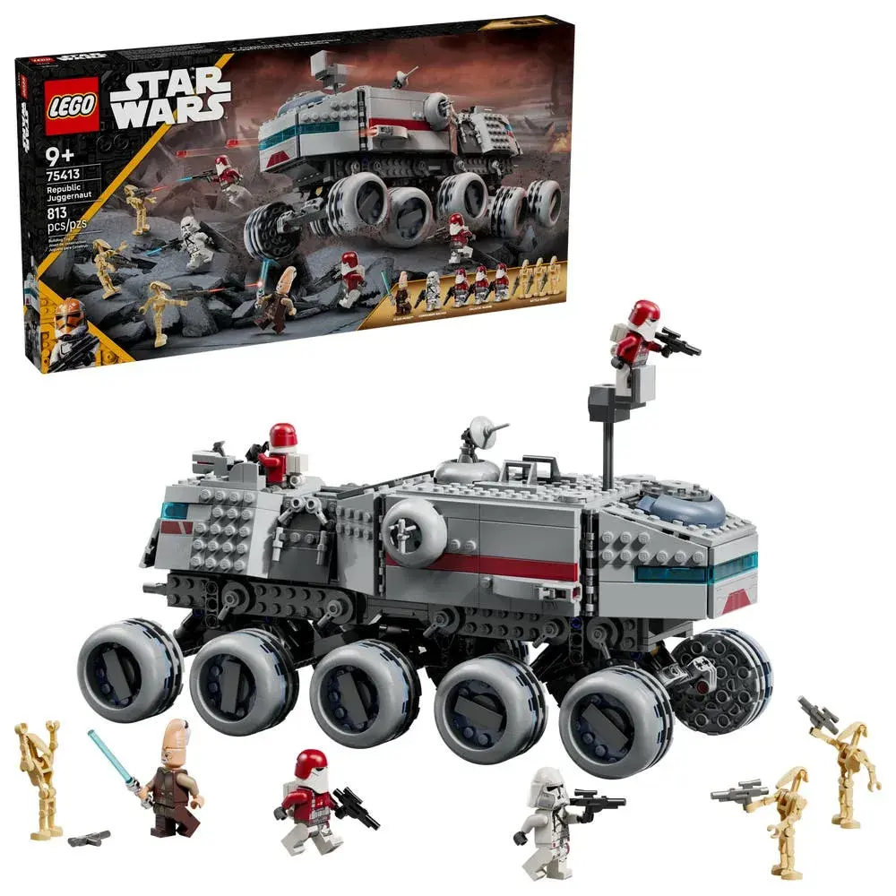 LEGO Star Wars 75413 Republic Juggernaut box front