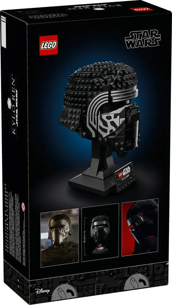 LEGO Star Wars 75415 Kylo Ren Helmet box back