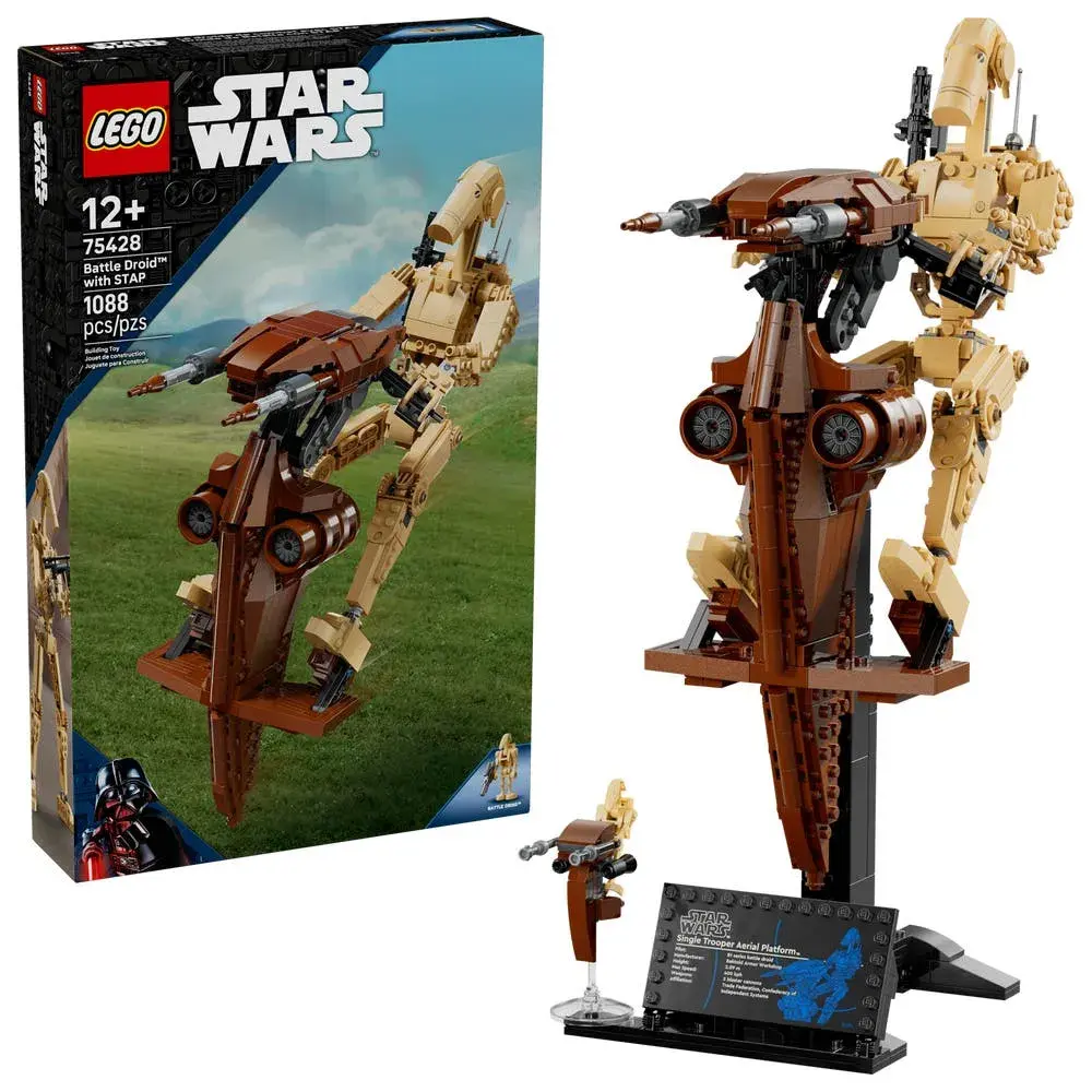 LEGO Star Wars 75428 Battle Droid with STAP box front