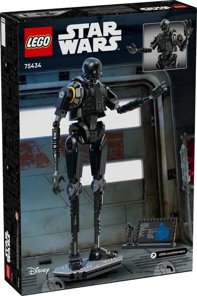 LEGO Star Wars 75434 K-2SO Security Droid box back
