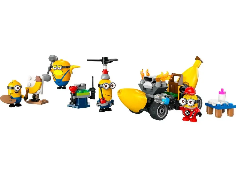 LEGO Despicable Me 75580 Minions and Banana Car