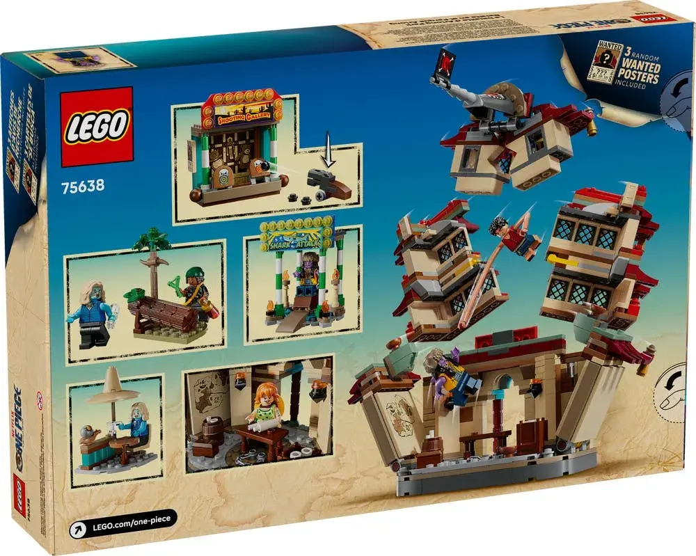 LEGO One Piece 75638 Battle at Arlong Park box back
