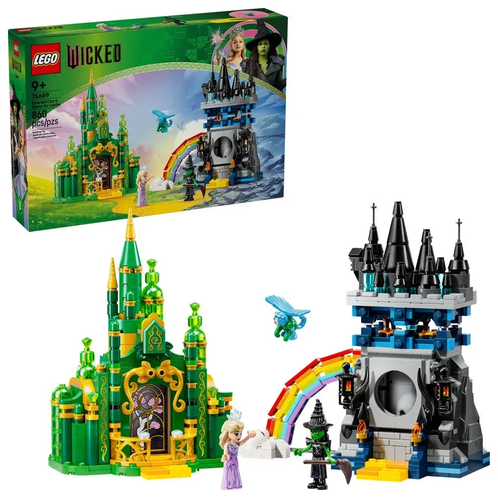 LEGO Wicked 75689 Emerald City & Kiamo Ko Castle box front